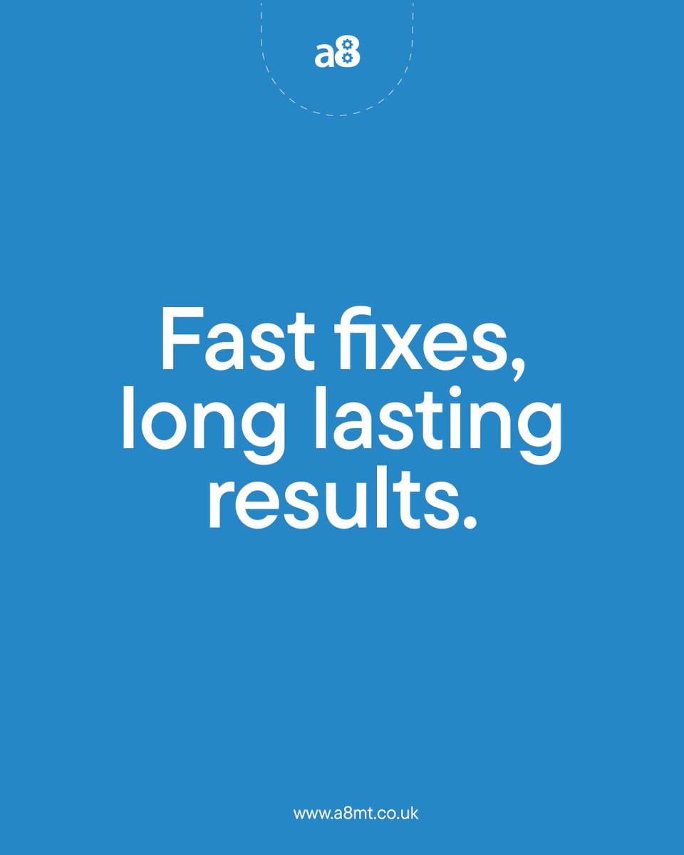 active8mt's tweet photo. Trust us to support your business! Ready to join the winning team?
#tech #techsupport #techpartner #computer #itmanagement #active8 #uk #technology #macsupport #windowsupport #print #telephony #stressfreetech #techprovider https://t.co/xcMUADtAsX