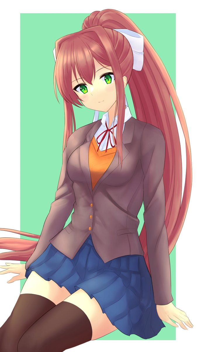 モニカさん 

 #DokiDokiLiteratureClub #DDLC