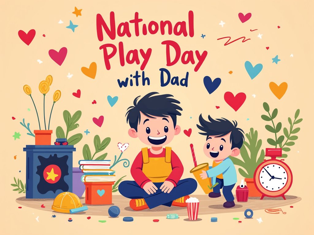 NationalDayWear's tweet photo. Itโs National Play Day with Dad! ๐๐งฉ๐จ
From backyard sports to board games, today is all about having fun and making memories with your dad.
Whatโs your go-to activity with your dad? Let us know! ๐ฌ
#PlayDayWithDad #FamilyTime #DadAndMe https://t.co/wtdoysZ7aF