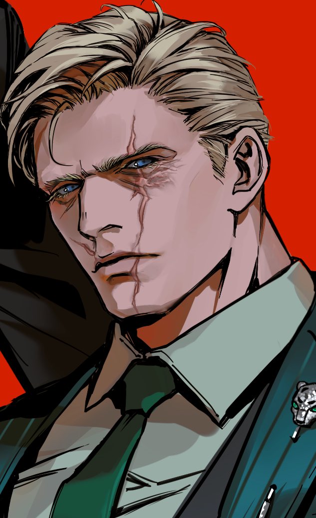 UUchipmunk's tweet image. Coming up in my fanfic soon: Krauser & KK go undercover as a German mafia father-son duo to infiltrate a B.O.W auction. No Leon in this scene, but it’s *100% metaltango*—KK is their kid, after all :P. Their fake profile is in P4 #kreon #metaltango #JackKrauser
