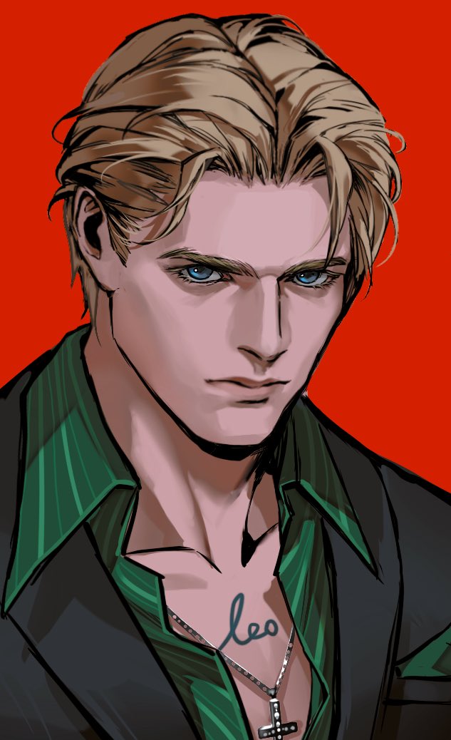 UUchipmunk's tweet image. Coming up in my fanfic soon: Krauser & KK go undercover as a German mafia father-son duo to infiltrate a B.O.W auction. No Leon in this scene, but it’s *100% metaltango*—KK is their kid, after all :P. Their fake profile is in P4 #kreon #metaltango #JackKrauser