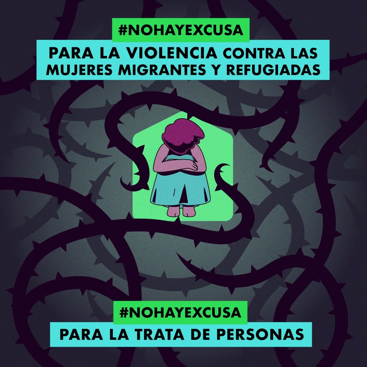 enlacolmena's tweet photo. 💔La violencia contra mujeres y niñas no puede seguir siendo vista como una situación normal.Todas merecemos vivir sin miedo. #NOHAYEXCUSA para la #violencia de #género ¡Infórmate y únete a la lucha!💪
#DíadelaEliminacióndelaViolenciacontralaMujer  #SomosColmena #OIM #whpinaction https://t.co/8LNUVwiauO