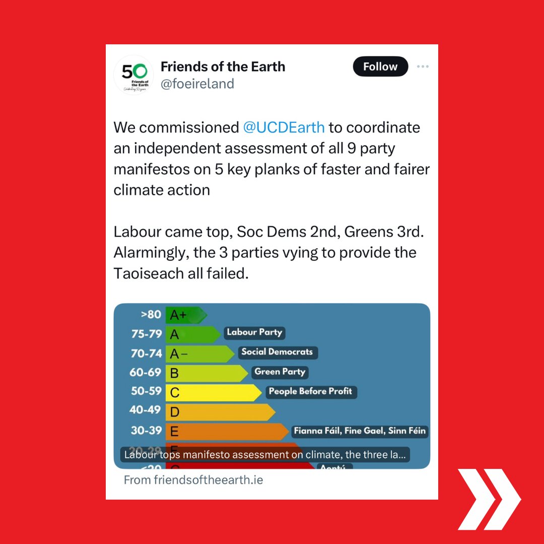 labour's tweet photo. ๐ฒ If you want real climate action it's time to Vote Labour #1 on Friday 29th.
๐๏ธ Thank you to Friends of the Environment for highlighting our top of the class climate action plans.
#GeneralElection2024 #GE2024 #BuildBetterTogether https://t.co/98WSeSThf3
