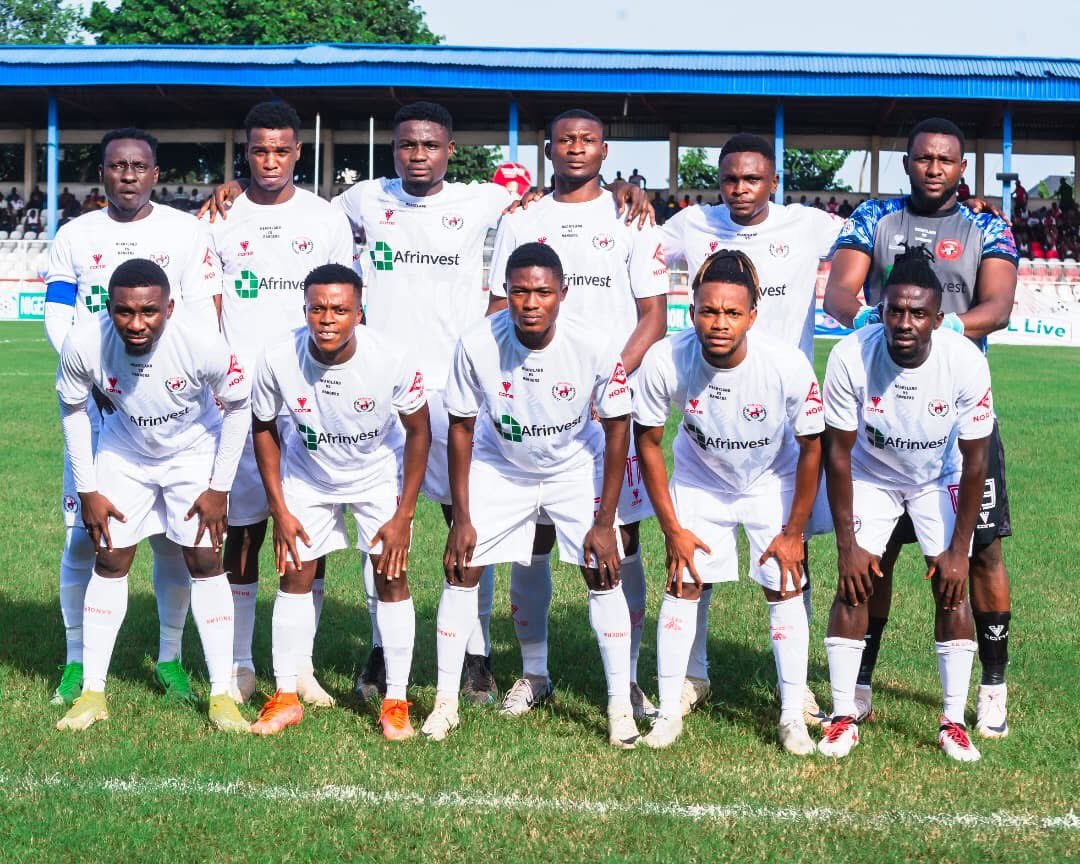 Rangers_Intl's tweet photo. A quick recap of last weekend’s events 🏟️
Here’s how we lined up against Heartland FC in Owerri.
#MatchDayRecap #NeverSayDie⚪️🔴 https://t.co/JkdEc0si4C