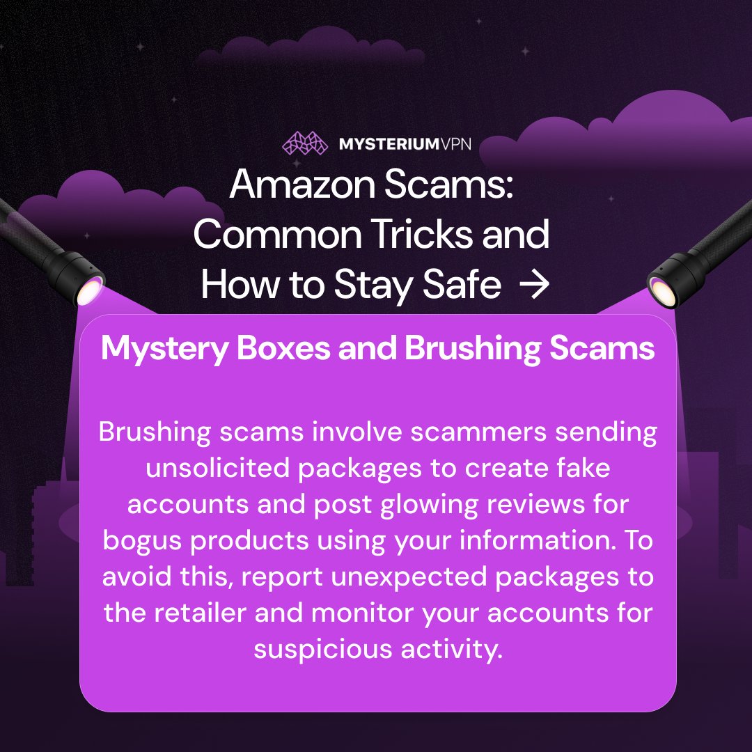 🚨 Stay Safe While Shopping Amazon This Black Friday!
Protect yourself from scams by watching for fake listings with suspiciously low prices, ignoring phishing emails claiming account issues, avoiding fake Amazon support calls, reporting unsolicited packages that could be