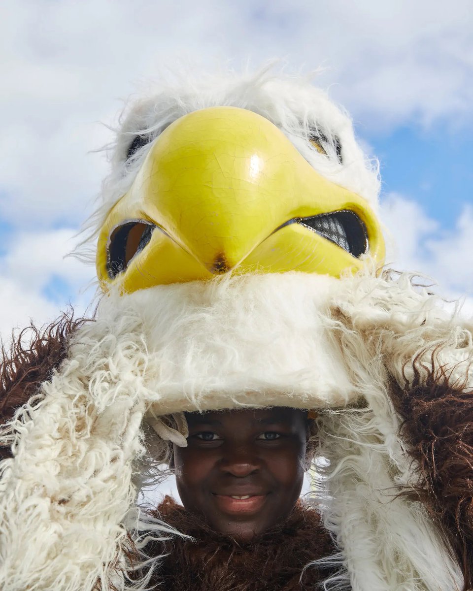 Stfrancishigh's tweet image. Meet the man behind the mascot, Joshua Eigbe '27. New York Times for Kids reporter Tim O'Shei recently interviewed St. Francis student Joshua Eigbe for an article entitled Clear Eyes. Foam Head. Can't Lose, which explores the heartfelt world of mascots. bit.ly/3Z2eBP3