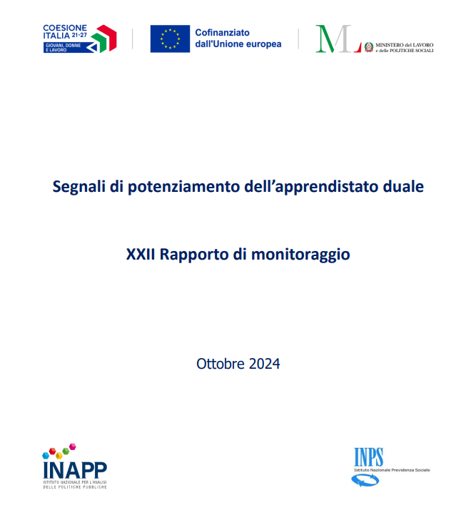 ApprenticeADAPT's tweet image. Dove sta andando l’#apprendistato? Cosa emerge dalle analisi di @InappGov e @INPS_it, contenute nell’ultimo rapporto sul tema?

Con queste domande si sono cimentati ricercatori, dottorandi e apprendisti Adapt, gli esiti sono oggi nel @bollettinoADAPT:  mailchi.mp/adapt/bolletti… /1