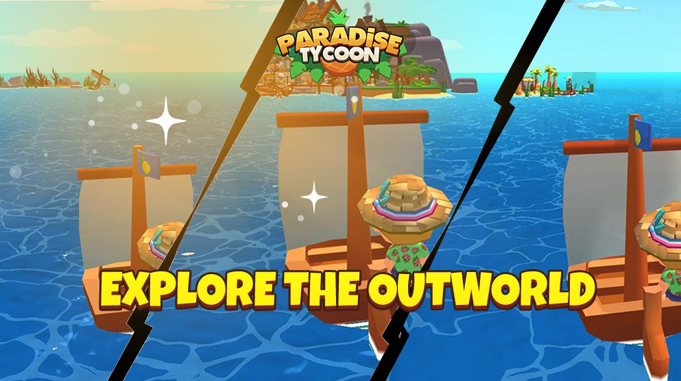 ParadiseTycoon's tweet photo. Set sail and explore! ⛵️🗺️

Have you visited the nearby islands at Port Ohana yet? You should! Exotic resources are growing there that you can't find anywhere else! 🌺

And don't worry, there's plenty for everyone! https://t.co/32c49DJMRF