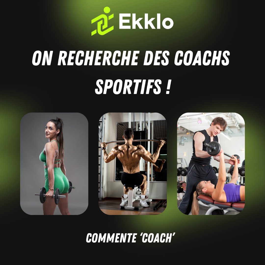🎯 Coach sportif, simplifiez votre quotidien avec Ekklo !

✅ Programmes d’entraînement &amp; nutritionnels
✅ Automatisation des tâches répétitives
✅ Comptabilité simplifiée 
✅ Plus de visibilité en ligne
✅ Bilans &amp; exercices personnalisés
💡 Gagnez du temps facilement avec Ekklo