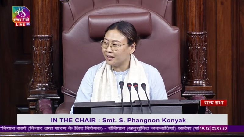Heartfelt congratulations to Hon'ble MP Rajya Sabha, Smt <a href="/SPhangnon/">S. Phangnon Konyak</a> Ji on being incorporated into the reconstituted panel of Vice-Chairpersons for the 266th Session of the Rajya Sabha.

A proud moment for Nagaland as your leadership, dedication, and exemplary service continue to