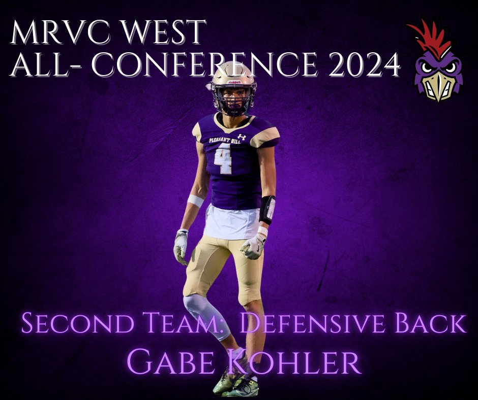 footballrooster's tweet photo. MRVC All-Conference 2nd Team Defensive Back:  Gabe Kohler @GK_4_6 https://t.co/sovbnBcxfo