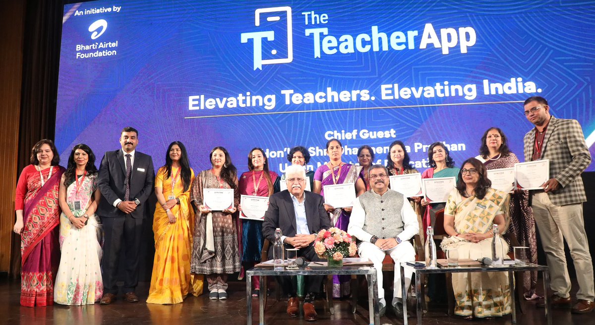 Hon'ble Union Minister for Education, Shri <a href="/dpradhanbjp/">Dharmendra Pradhan</a>, today in New Delhi unveiled the TeacherApp, an innovative digital platform designed to revolutionize education in India by equipping educators with future-ready skills to meet the demands of 21st-century classrooms.

Read