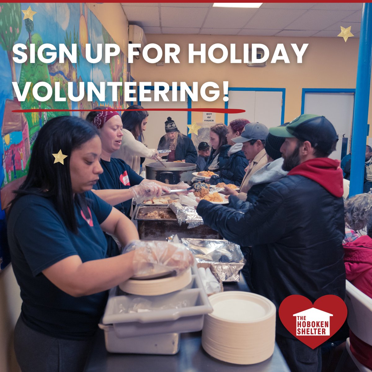 'Tis the season to give back! 🌟 This holiday, give back to your Neighbors in need by volunteering your time in our Soup Kitchen. Visit our website to learn more and join us in making the season brighter for those in need. ❤️🎄 #HolidayGiving #VolunteerWithUs