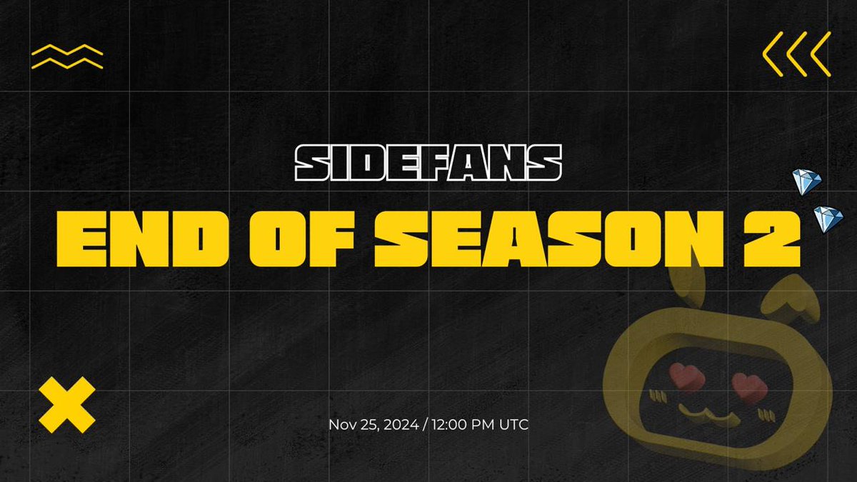 RealRanairfan's tweet photo. #SideFans Season 2 Has Ended!
The snapshot was taken today, Nov 25th, 12:00 PM UTC.
Here’s what’s changing moving forward:
1️⃣ Diamonds Are Gone!
No more earning Diamonds—this reward has been removed from tasks and gachapon.
2️⃣ Rewards Page Closed:
SideFans Pass is now Gachapon-exclusive—no direct purchases anymore.
3️⃣ New Gachapon Tasks:
Special Tasks: For those with a Pass or SOL top-ups.
Regular Tasks: Available for everyone, with Gachapon Tokens as rewards.
#sidechick
