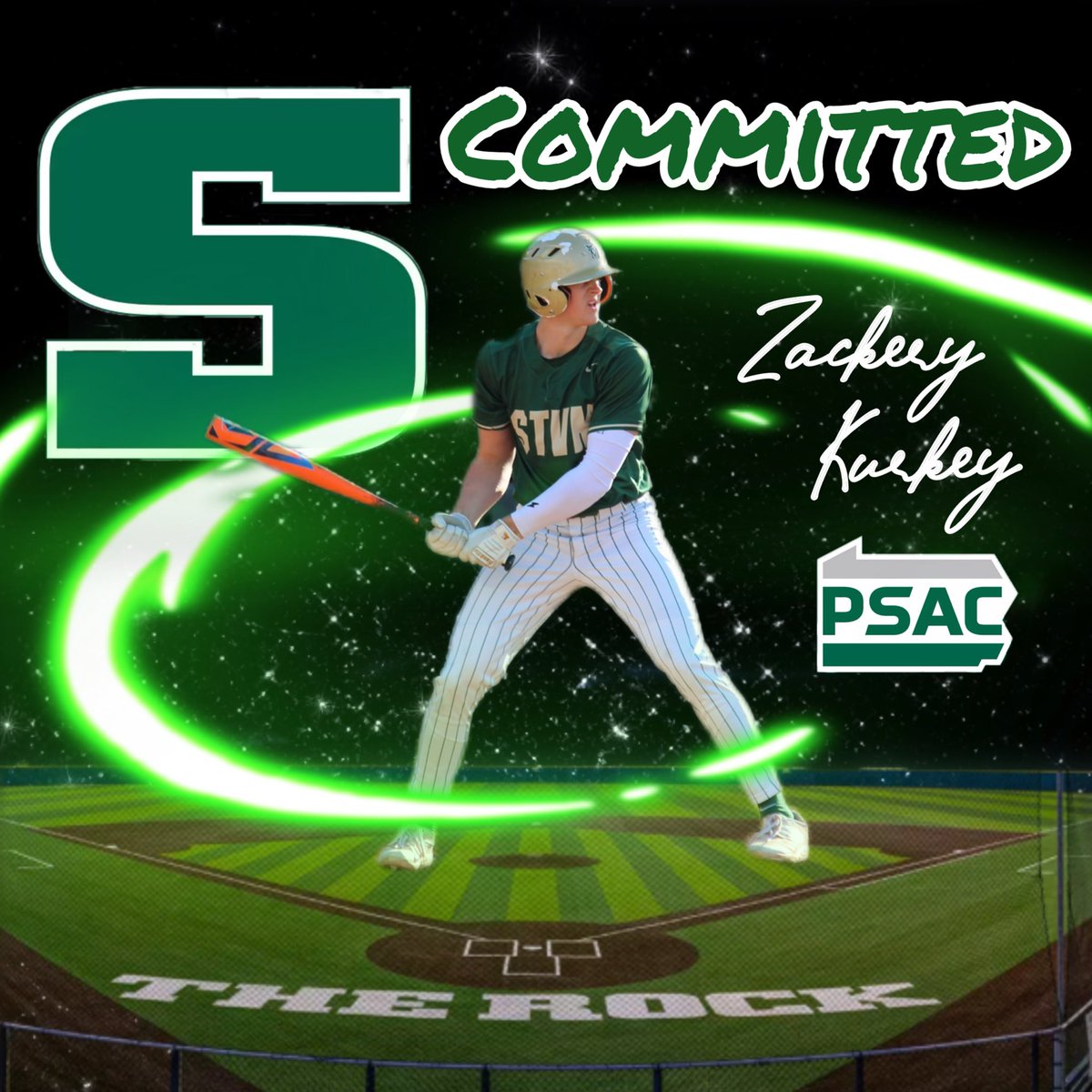 I am extremely excited and blessed to announce my commitment to play baseball and continue my education at Slippery Rock University. First, I want to thank my parents for always supporting me through the process, and all the coaches that have helped me along the way. I also want