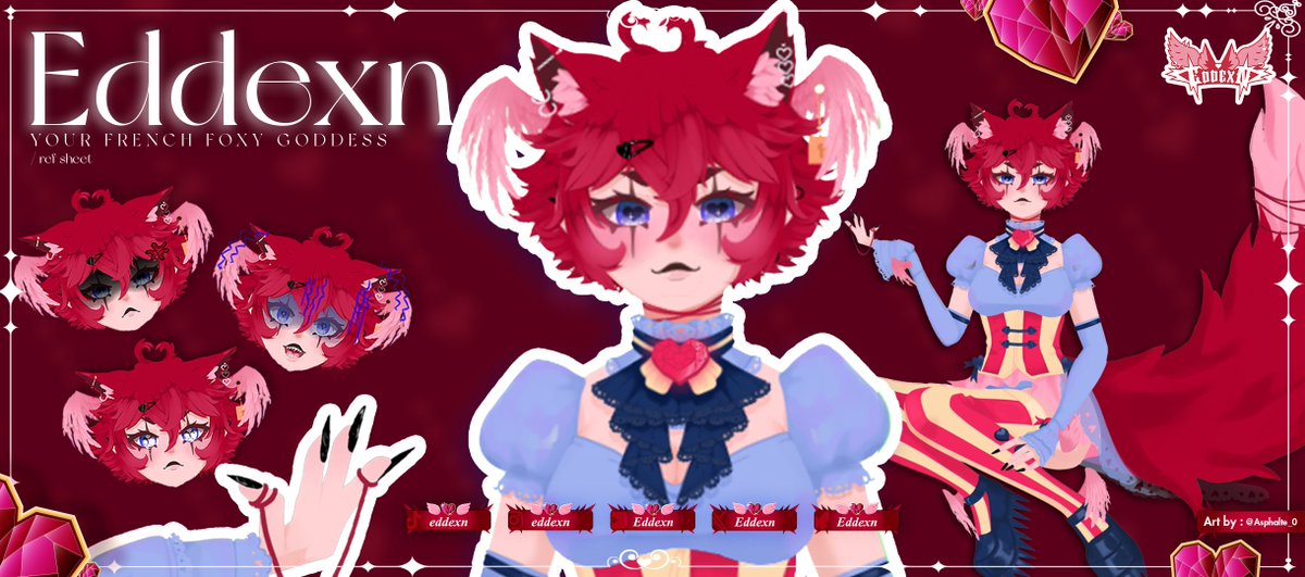 Eddexn's tweet image. Your french foxy goddess is finally alive ~
!! eddexn.carrd.co !!
๐youtube.com/@Eddexn
๐instagram.com/eddexn/?hl=fr
๐tiktok.com/@eddexn
๐จ : @Asphalte0
ใ #Vtuber โฆ #VTuberUprising ใ