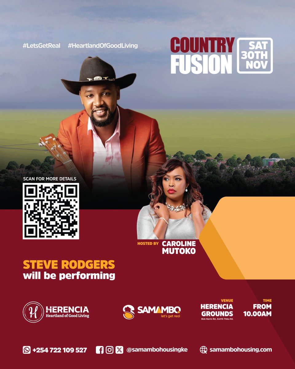 SamamboHousing's tweet photo. This coming weekend's plot at Herencia. Amazing performance by Steve Rogers &amp; Kareh B.
#TheCountDown #HerenciaCountryFusion #realestate #gatedcommunity #investing #samambohousing #FestiveSeason https://t.co/Iyr7XIhu66