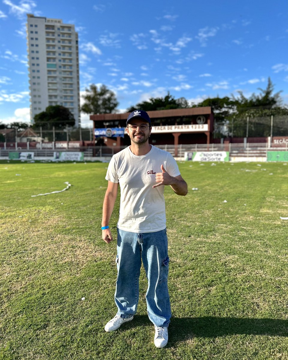Realizei o sonho de trabalhar no primeiro estádio em que fui na vida. Mais um check de um segundo semestre da hora demais 🤙✅