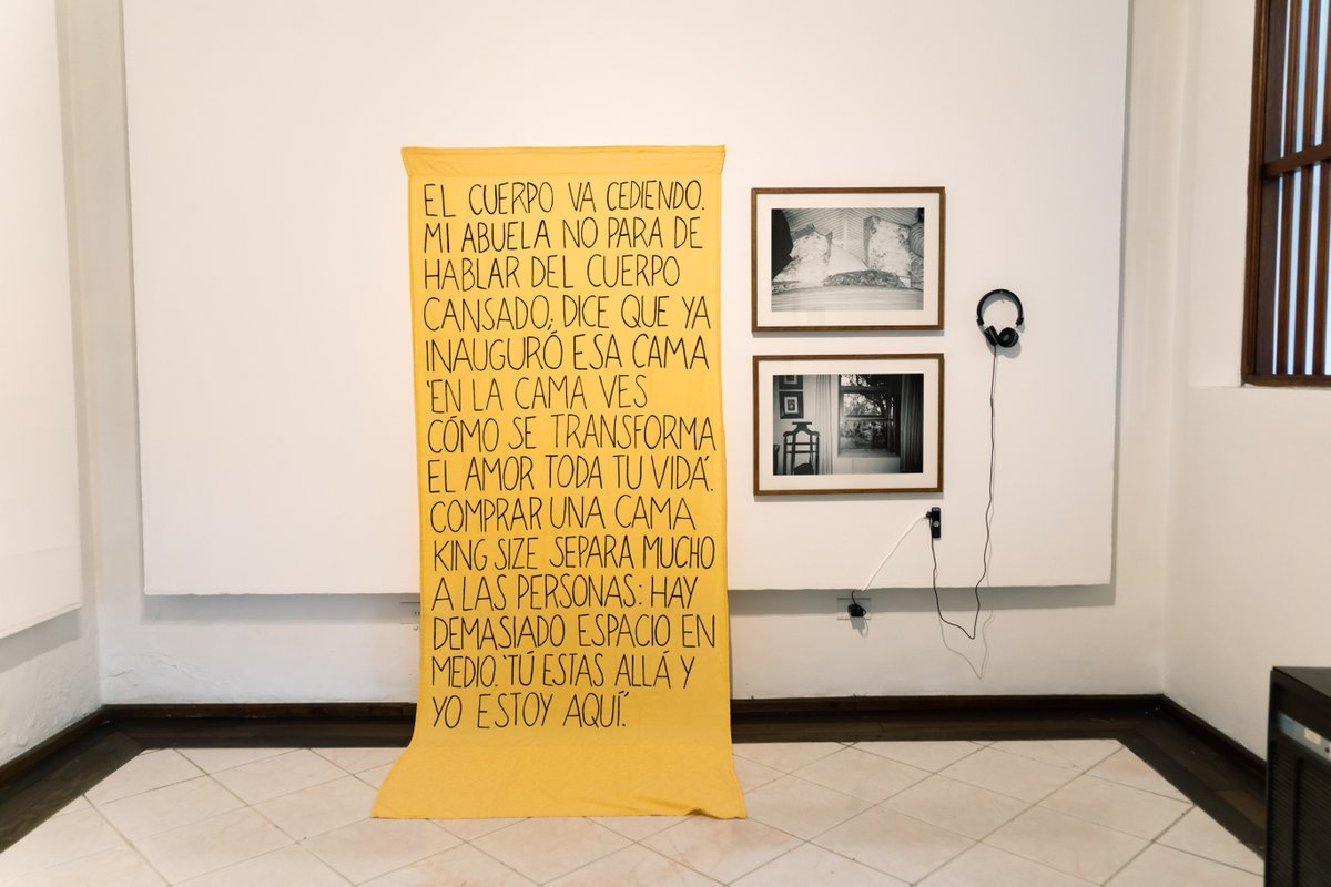 "Conversaciones en cama" es un proyecto de entrevistas, registro fotográfico y bordado textil, que plasma conversaciones a lo largo de 6 meses en distintas ciudades de México.

🗓 Martes a domingo
⏰ 11:00 a 18:00 h

#7BAV