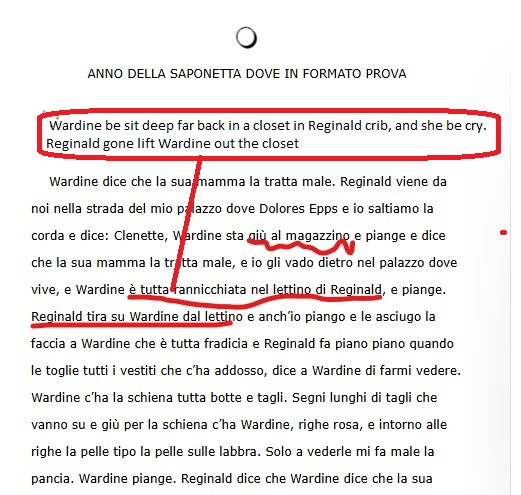 pieffrvanveen's tweet photo. La traduzione italiana di "Infinite Jest" è un'avventura finita male. Ci hanno messo le mani in 3 per l'editore Fandango ed è risultata piena di errori. Spesso banali. In questo passo c'è "closet" tradotto con lettino anziché ripostiglio. Come può un lettore italiano capire un romanzo così complesso se ci sono anche tutti questi errori a ogni capitolo? Da quando Einaudi ha acquisito i diritti  ripubblica questa traduzione senza nessuna revisione. Così in Italia il lavoro più famoso e complesso di Foster Wallace è anche quello tradotto peggio. Né in Francia né in Spagna hanno traduzioni di così basso livello. Eppure lo scrittore Sandro Veronesi nel 2008 se ne vantava: "Io credo che Infinite Jest sia il più grande romanzo che sia stato scritto nel dopoguerra. […] Averne fortemente voluto la traduzione, aver fondato una casa editrice, con Procacci, praticamente a questo scopo, rappresenta probabilmente il mio più alto merito letterario" (!)
#infinitejest #davidfosterwallace #traduzioni