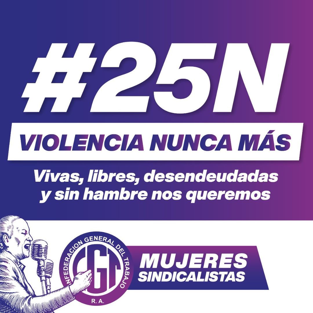 🗓️ #25N - Día Internacional de la Eliminación de la Violencia contra la Mujer

👉🏼 Las mujeres componemos el 63% del decil más pobre de la población, lo que se conoce como feminización de la pobreza.

❌ El Presidente Milei expresa públicamente su decisión de destruir el Estado y