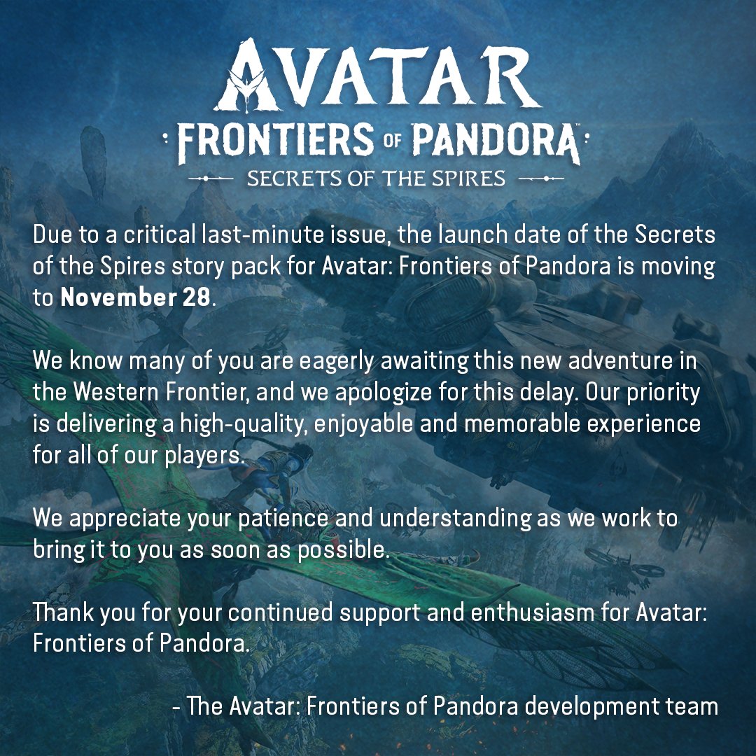 Avatar: Frontiers of Pandora tweet media