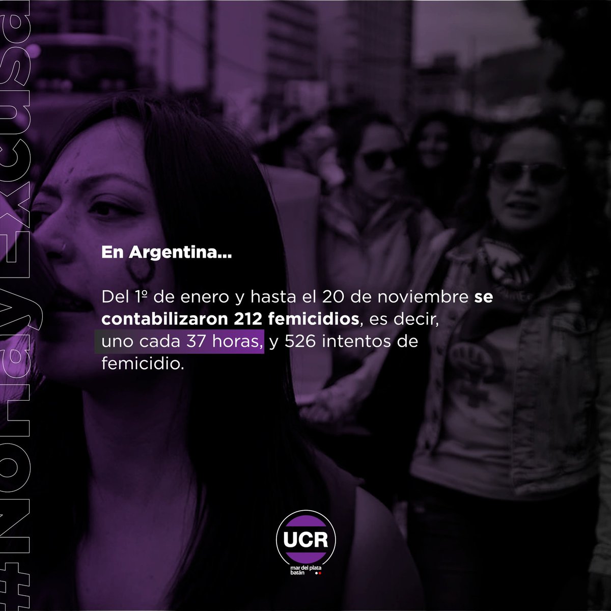 📢 Hoy, 25 de noviembre, alzamos la voz contra la violencia de género.
En Argentina, cada hora se registran actos de violencia que afectan a mujeres y disidencias.