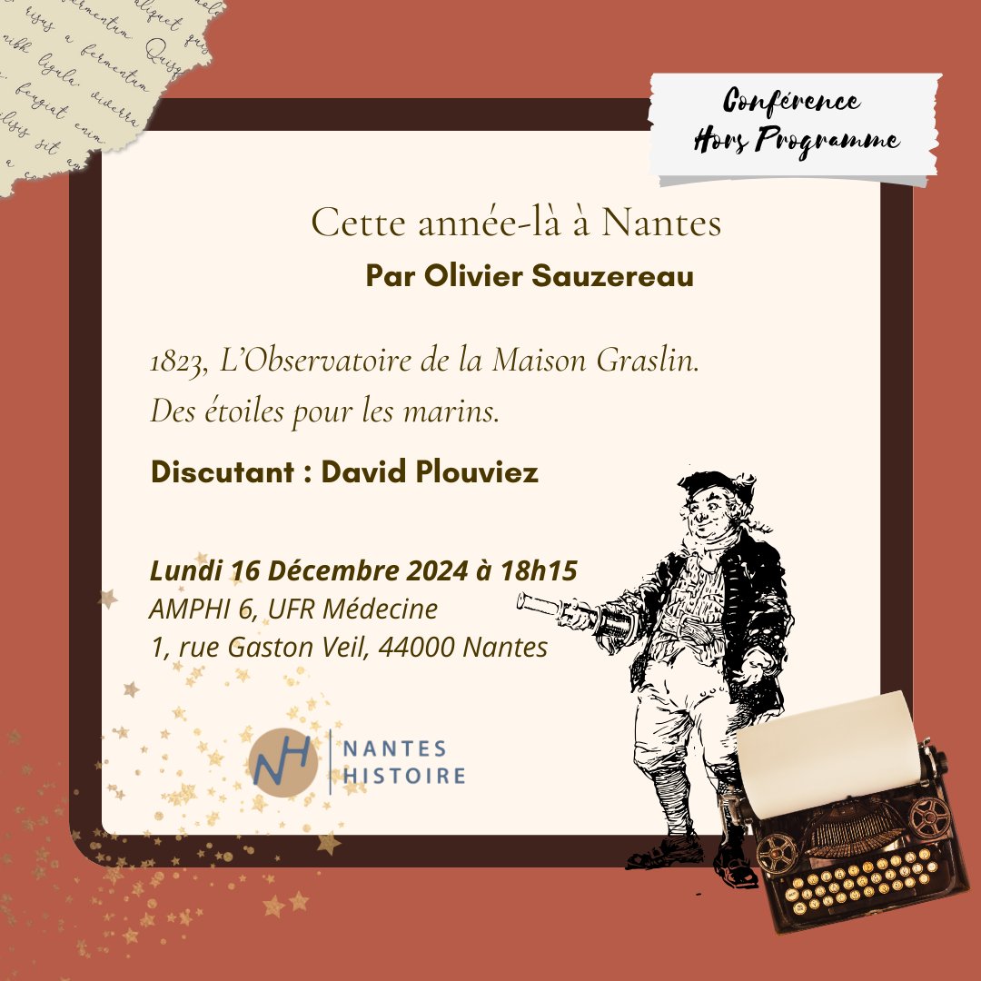 Ne manquez pas les prochaines conférences du cycle de l'année 2024-2025 (DES HOMMES ET DES DIEUX
POUVOIRS ET RELIGIONS)
