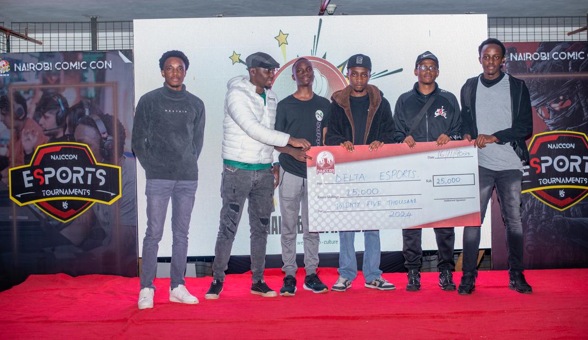 DeltaeSportss's tweet photo. Winners of the Naiccon Codm LAN Tournament 2024 Edition held on 16th November ๐๐ฐ๐ช
@NAICCON #naiccon #DeltaeSportsKE #CodmKE https://t.co/5Se7IB4i3u