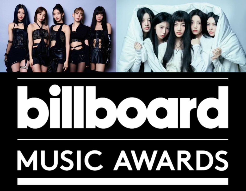 Sserafimers's tweet photo. 🚨LE SSERAFIM and ILLIT stand out as the only K-pop girl groups nominated for the 2024 Billboard Music Awards, highlighting their global impact and recognition in the music industry.‼️🔥✨

Letz gauuurrr Sista Siska💅🏻

#LE_SSERAFIM #르세라핌 #BBMAs https://t.co/GoP3CJId6k