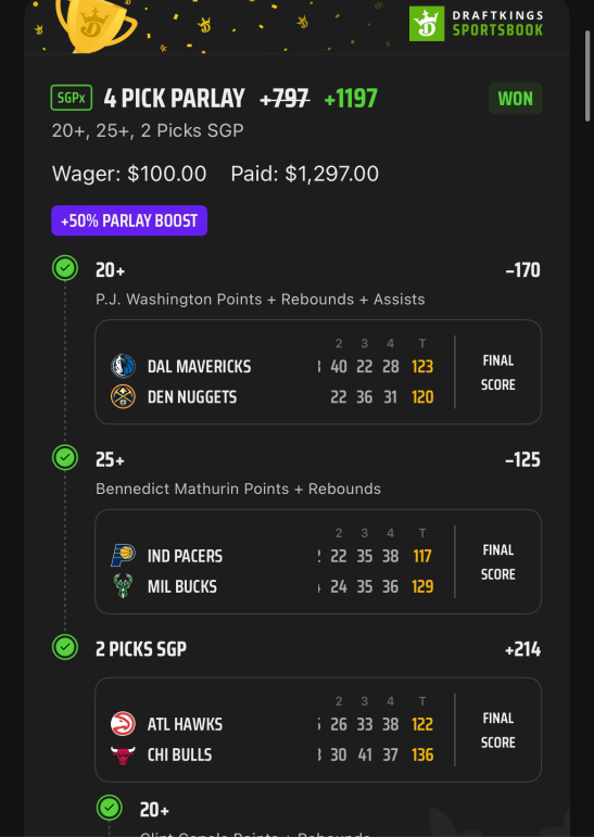 MMadeGambling's tweet photo. Just a few of the wins from this weekend! You can win too by joining the free discord! JOIN-> https://t.co/6CussPsG8s https://t.co/kWQ5bmcIsI