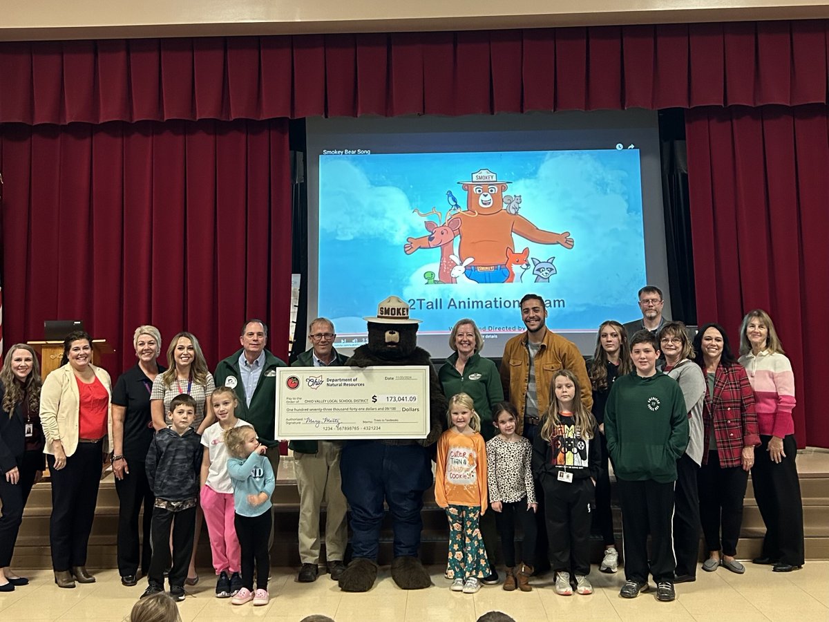 ohiodnr's tweet image. Trees to Textbooks Invests Nearly $2 Million In Local Schools, Communities 🌳🌳🌳📚📚📚 ohiodnr.gov/discover-and-l… #trees #textbooks #schools #SmokeyBear @OHEducation