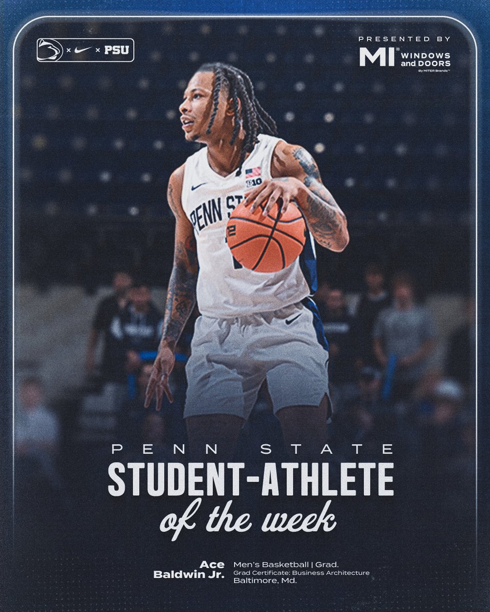 Penn State Athletics (@gopsusports) on Twitter photo Congratulations to the student-athletes of the week! 📚
🏀 <a href="/GracieMerkle/">Gracie Merkle</a> put on a show at the inaugural WBCA State Farm Showcase last week. Merkle averaged 20 points and 11 rebounds in two games in Orlando to help <a href="/PennStateWBB/">Penn State Women's Basketball</a> to a 7-0 start on the season, marking only the Congratulations to the student-athletes of the week! 📚
🏀 <a href="/GracieMerkle/">Gracie Merkle</a> put on a show at the inaugural WBCA State Farm Showcase last week. Merkle averaged 20 points and 11 rebounds in two games in Orlando to help <a href="/PennStateWBB/">Penn State Women's Basketball</a> to a 7-0 start on the season, marking only the