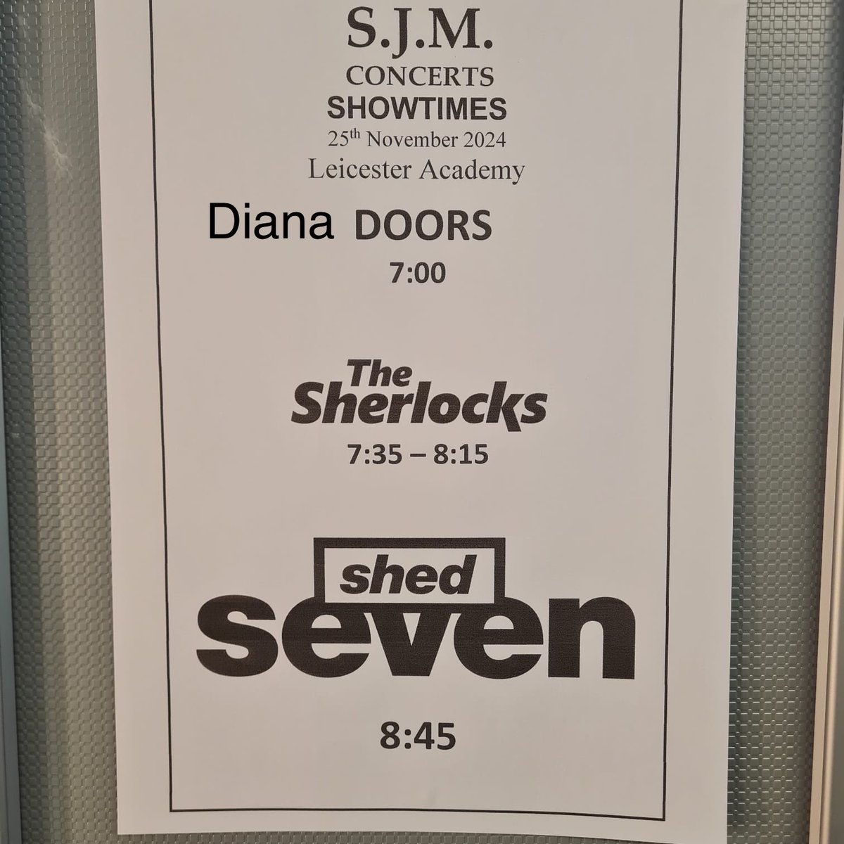 Shed Seven tweet media