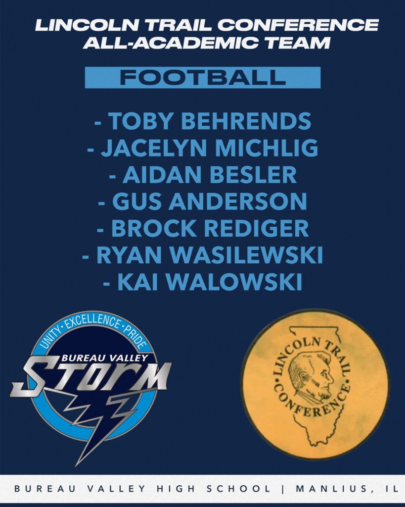 Congratulations to our Football All-Conference Selections! 1st Team, 2nd Team, Honorable Mention &amp; Academic honors showcase the hard work, dedication, and excellence on the field &amp; in the classroom by these student-athletes. Proud of their commitment to the team &amp; school!