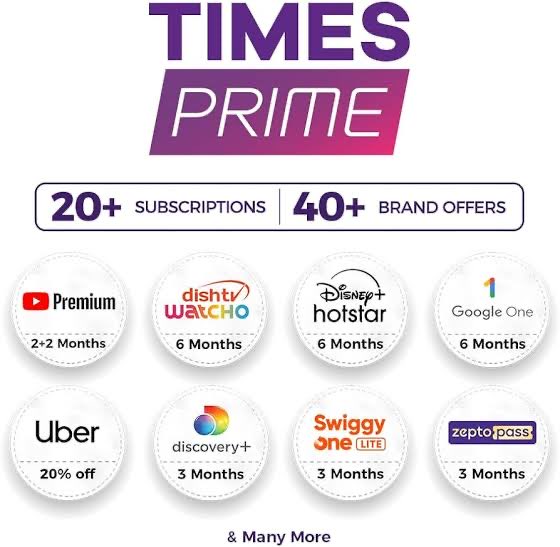 TheAshishBharti's tweet image. Times Prime Membership Deal! 🔥

✨ Use code CRED600 to get ₹600 OFF on the Power Plan.
💳 Pay with CRED Pay and grab an extra ₹300 cashback!

🎁 Save big while unlocking exclusive benefits!

🎉💸 #TimesPrime #CREDPay  #cred