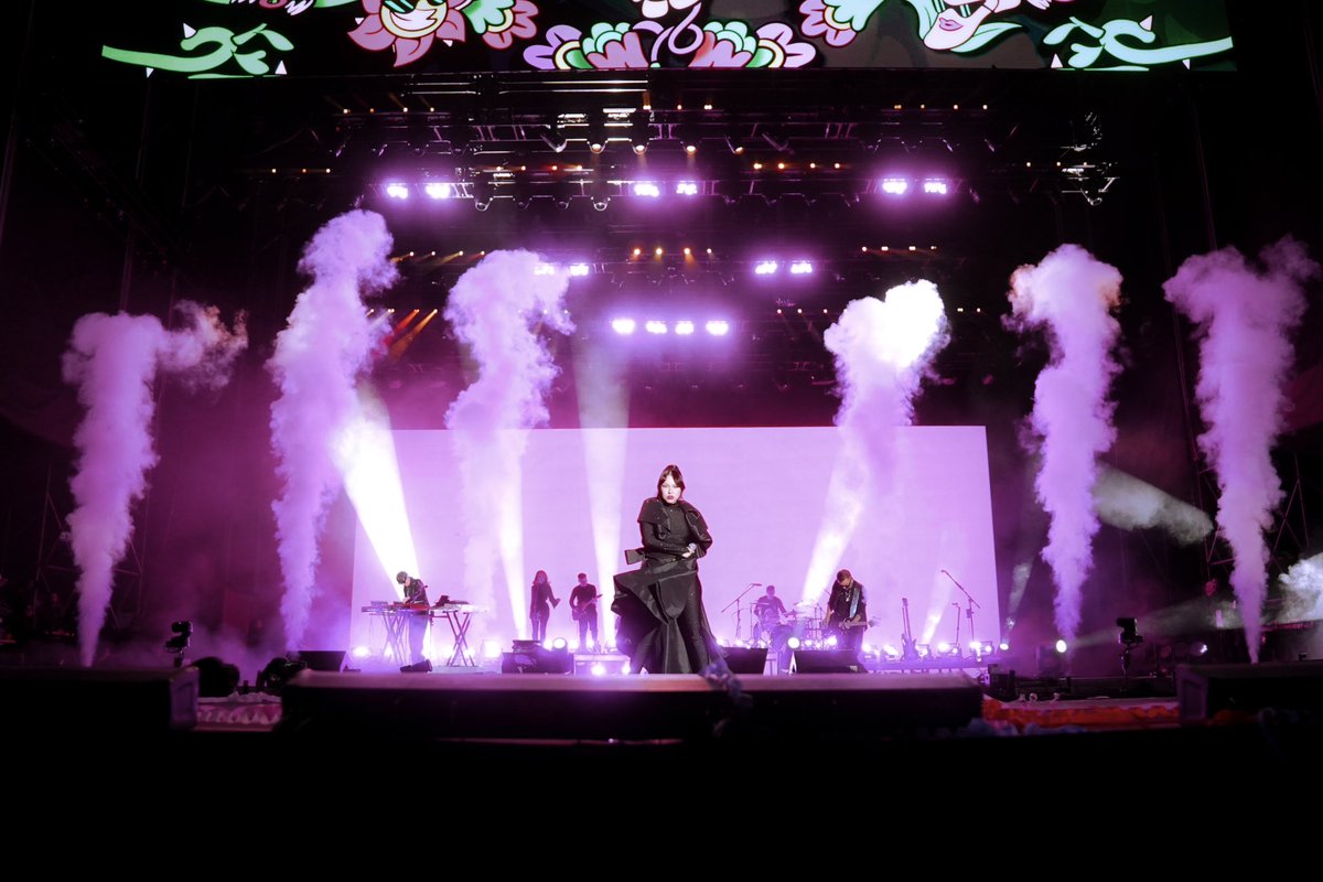 MundoIndieMx's tweet image. Belanova en su regreso a #Puebla siendo parte de #TecateComuna 💕