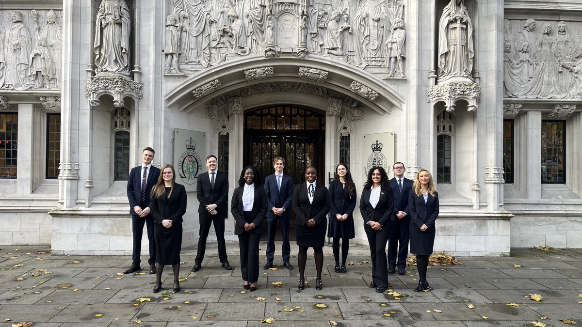 Bridging the Bar (@bridgethebar) on Twitter photo The Bridging the Bar internship week kicks off! 👏
Our <a href="/UKSupremeCourt/">UK Supreme Court</a> interns start the journey with a photo outside the iconic court.
#BTB #SupremeCourt #FutureBarristers #LegalInternship #DiversityInLaw #BridgingTheBar The Bridging the Bar internship week kicks off! 👏
Our <a href="/UKSupremeCourt/">UK Supreme Court</a> interns start the journey with a photo outside the iconic court.
#BTB #SupremeCourt #FutureBarristers #LegalInternship #DiversityInLaw #BridgingTheBar