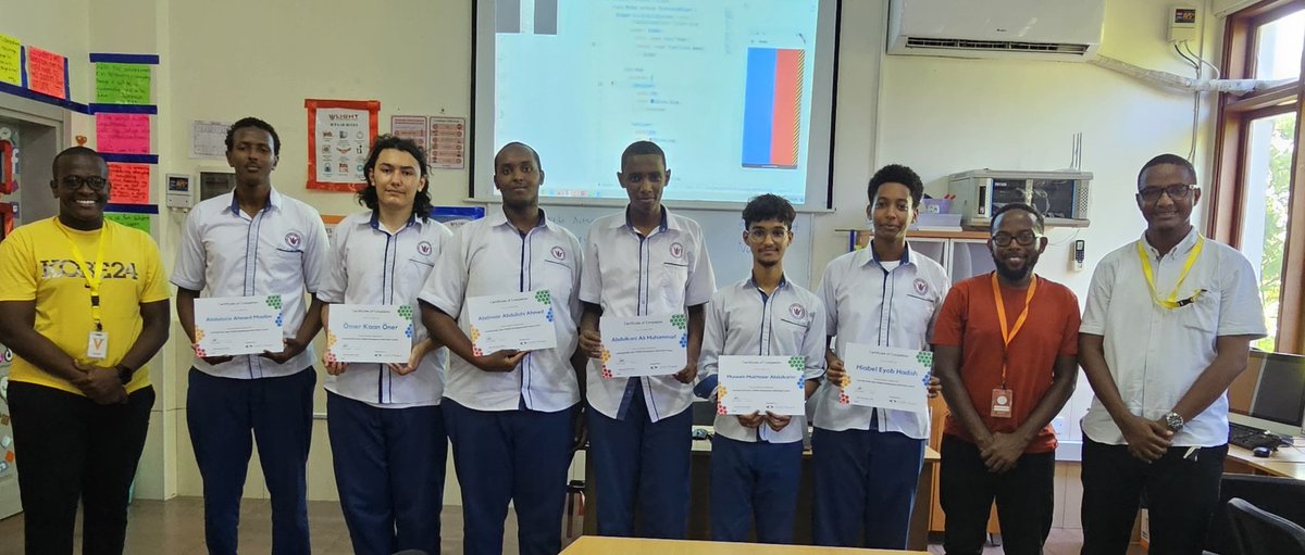 GDG_Pwani's tweet photo. In collaboration w/ Light International School, GDG Pwani launched the Learning Study Jams program which seeks to empower students in secondary institutions with Web, Mobile, Cloud &amp; AI/ML skills.
For the past 8 weeks, students have completed the Web &amp; Mobile development courses. https://t.co/LqZwTmgNGr