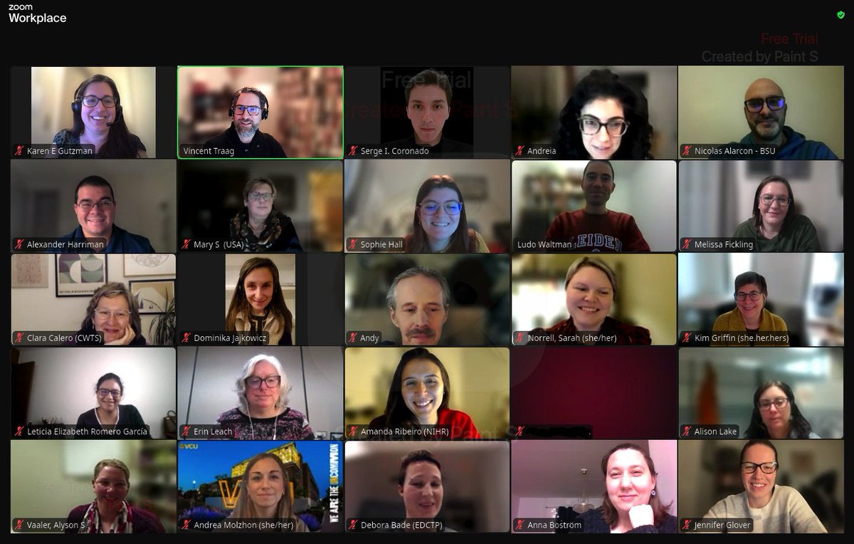 🎬 Update ⬇️
Last week, the yearly online course Bibliometric Data Sources and Indicators took place with some great discussions around the use of different data sources  and some reflections on data collection processes.
👀 Keep an eye on future courses ➡️cwts.nl/education/cwts…