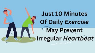 HealthDayTweets's tweet image. A new study finds increasing your physical activity by less than 10 minutes a day helps lower your risk of atrial fibrillation, the most common heart arrythmia.

ow.ly/C2Ht50UeXCQ

#HeartHealth #AtrialFibrillation #ModerateExercise #HealthyHeart #FitnessForHeartHealth