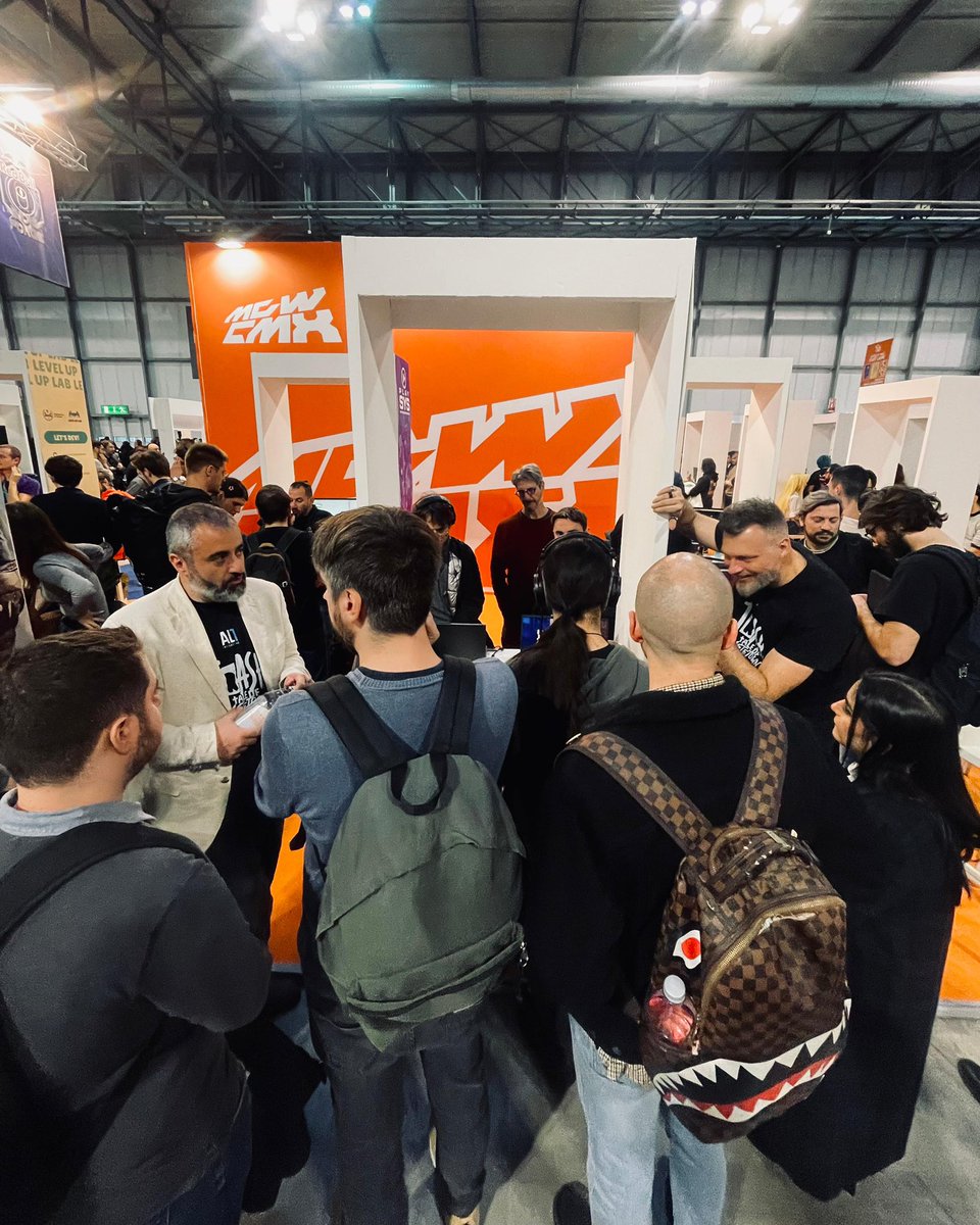 alone_prod's tweet photo. 🧡 THANK YOU, @MilanGamesWeek @Cartoomics!
This weekend was unforgettable! Seeing you play Trash - Tale of Wastetown and sharing our journey on the Multiverse Stage filled us with joy and gratitude.

Stay with us, Slim’s adventure is just beginning! 🚀

#TrashTaleOfWastetown https://t.co/VD8HgElCZu