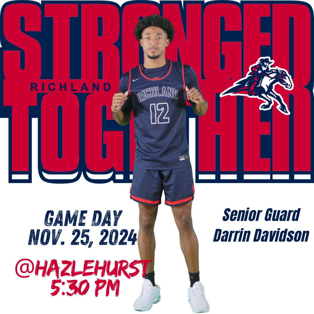 RHSRangersHoops's tweet photo. Rangers fans, join us this evening at Hazlehurst High School as we take on the Indians in their Thanksgiving Tournament! 🍂🏀 Let’s bring the energy and show them what Richland pride is all about! 
🗓️ Date: 11/25/24 📍 Location: Hazlehurst High School 🕒 Tip-Off: 5:30 PM https://t.co/T9iB1CeewQ