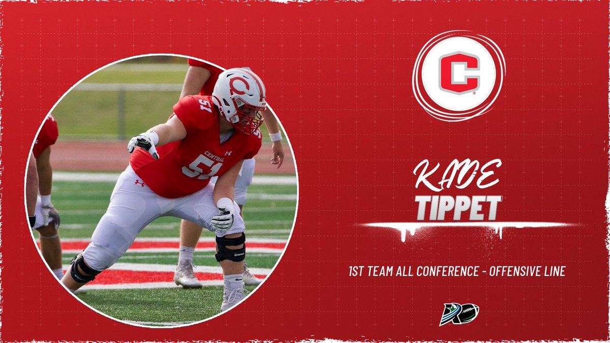 🔴⚪️ Congratulations to Kade Tippet on <a href="/AmerRiversConf/">American Rivers Conference (A-R-C)</a> 1st Team Offensive Lineman!

#GoDutch #CUI365