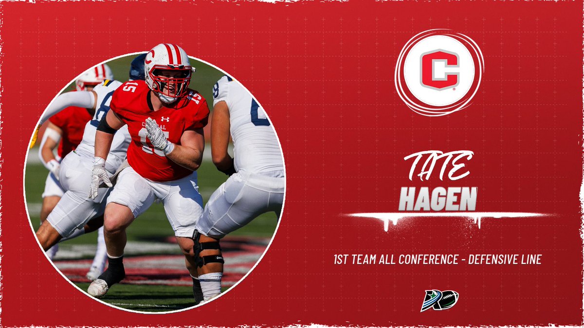CentralDutchFB's tweet photo. 🔴⚪️ Congratulations to Tate Hagen on @AmerRiversConf 1st Team Defensive Lineman!

#GoDutch #CUI365 https://t.co/BWErz9Kzs5