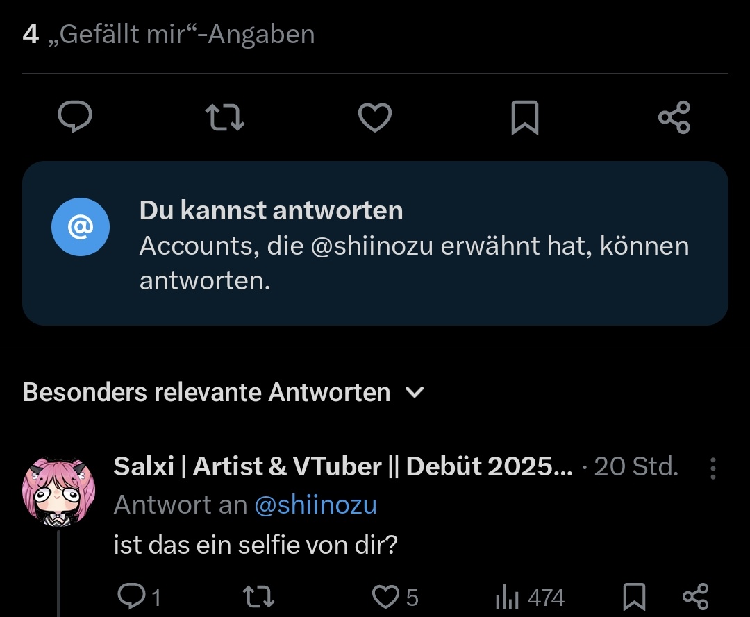 VtuberZone's tweet photo. @SalxiArt @OriOttero Ja man weil du ja auch mega krass erwachsen drauf reagiert hast, sowie auch angesprochen hast, dass das falsch ist.

Crazy mazy. 

Und ja ab solch einer Reaktion hätte ich auch kein Bock mit dir zu diskutieren wäre ich sie. 

Bist du nicht Ende 20? Sie ist nicht mal 20. https://t.co/4ZmQIoBSgZ
