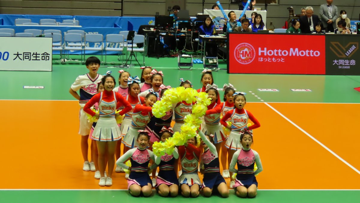 Scorer61529543's tweet image. 【恒例】アー！クー！アー！
（2024.11.23　氷見市ふれあいスポーツセンター）
#Puppys
#KUROBEアクアフェアリーズ富山