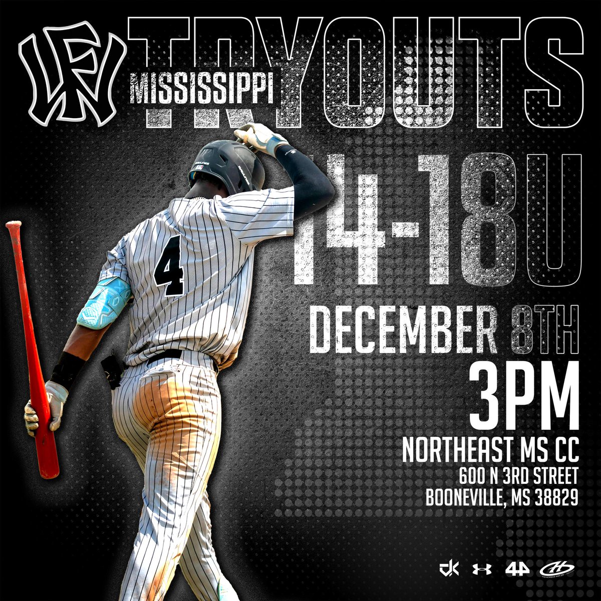 🚨 Wow Factor Mississippi Tryouts 🚨

📅 Date: December 8th
📍 Location: Northeast MS Community College Baseball Complex Booneville Ms
🎯 Ages: 14U-18U

We’re looking for dedicated athletes from North Mississippi and West Tennessee who are ready to take their game to the next