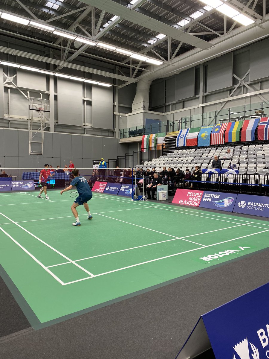 HkpsF's tweet photo. Our Badminton 🏸 Club had the opportunity to go to The Emirates Stadium to watch the Scottish Open with Mr Gow. Their behaviour was commented on as being outstanding. Well done 👏. https://t.co/hFCpDMxvkl
