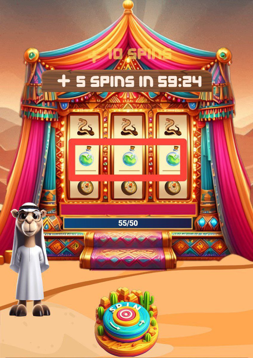 kimothetraveler's tweet photo. How to earn points in Kimo the Traveler 🎮:

🎡 Spin the wheel &amp; watch for:
1️⃣ 3 diff shapes = 1,000 pts
2️⃣ 2 same shapes = 2,000 pts
3️⃣ 3 same shapes = 5,000 pts
4️⃣ 3 energy doses = 10 spins
5️⃣ 3 Kimo camels = Solve the quiz &amp; win up to 500k pts! 🐪✨

https://t.co/FBCL7VZisc https://t.co/KXa1EXFtEa